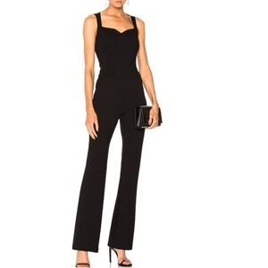 L'AGENCE Classic Black Jumpsuit